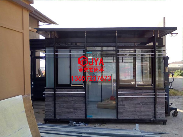 鋼構(gòu)氟碳噴漆崗亭JYA-C (12)