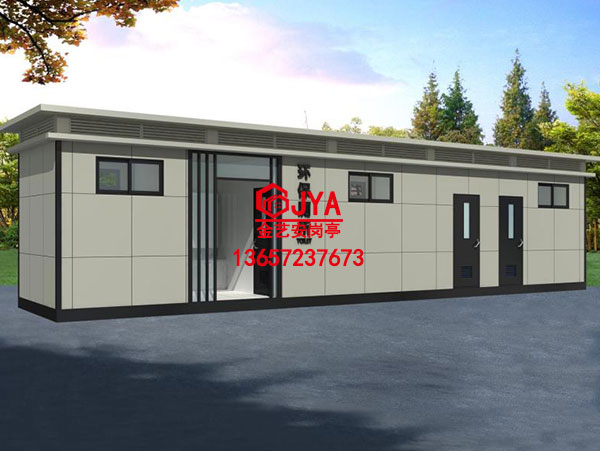 移動衛生間JYA-A1(4)&鋼構金屬雕花工程藝術崗亭